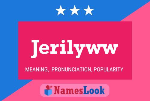 Jerilyww Namensposter