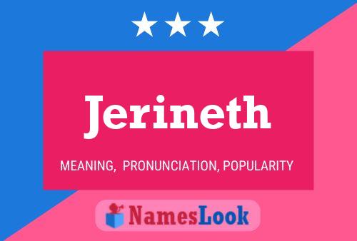 Jerineth Namensposter