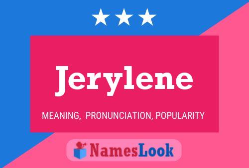 Jerylene Namensposter