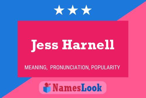 Jess Harnell Namensposter