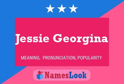 Jessie Georgina Namensposter