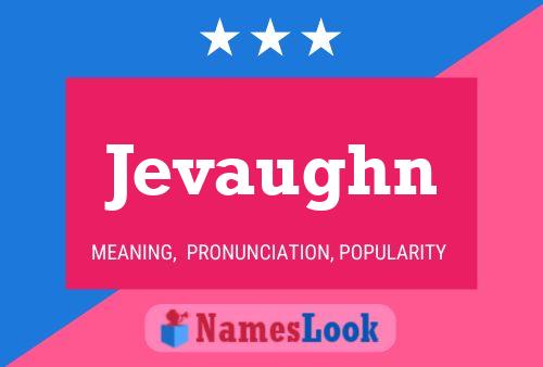 Jevaughn Namensposter