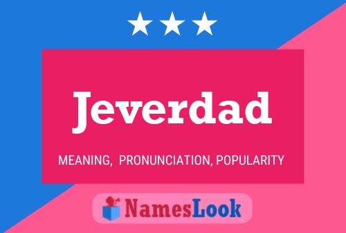 Jeverdad Namensposter