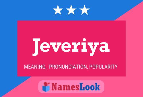 Jeveriya Namensposter