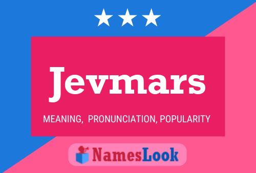 Jevmars Namensposter