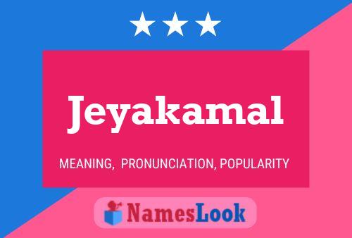 Jeyakamal Namensposter