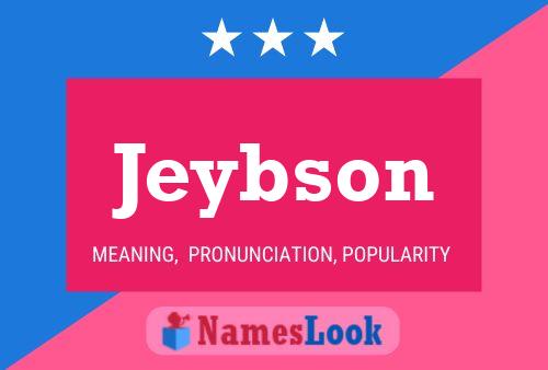 Jeybson Namensposter