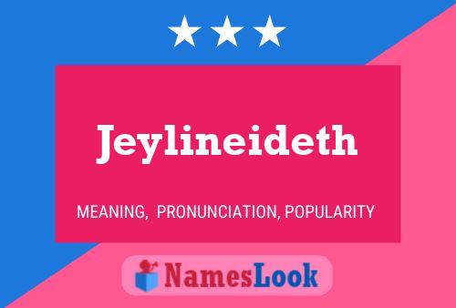 Jeylineideth Namensposter