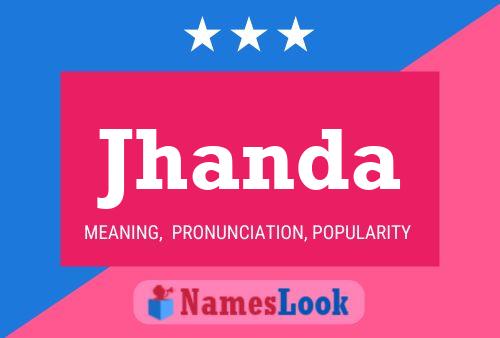 Jhanda Namensposter