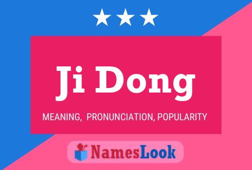 Ji Dong Namensposter