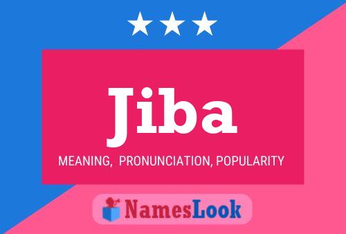 Jiba Namensposter