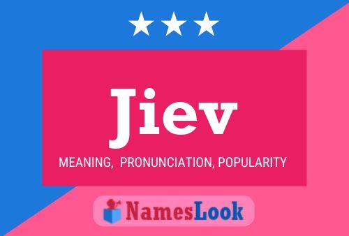 Jiev Namensposter