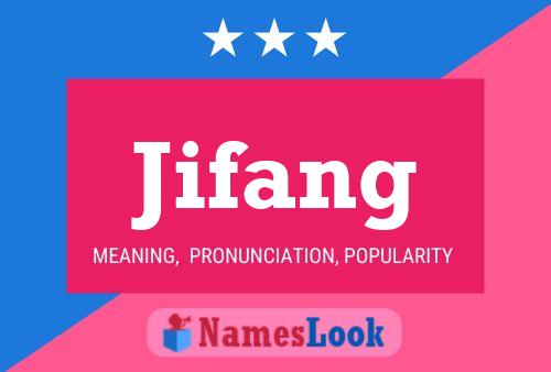 Jifang Namensposter