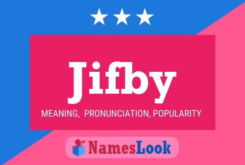 Jifby Namensposter