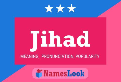 Jihad Namensposter