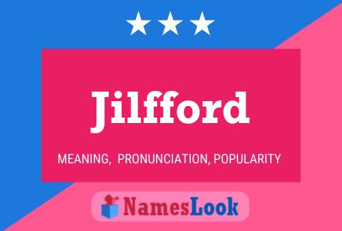 Jilfford Namensposter