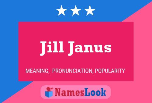 Jill Janus Namensposter