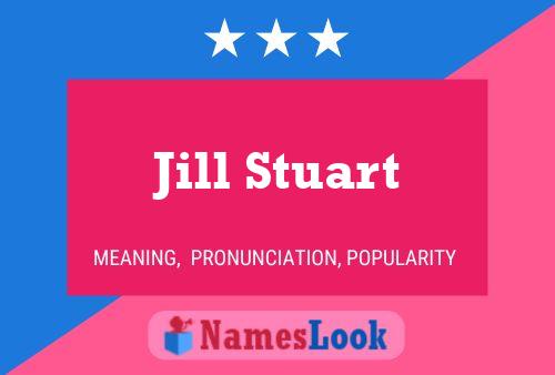 Jill Stuart Namensposter