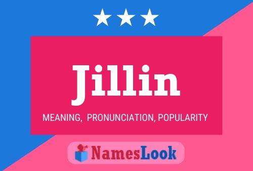 Jillin Namensposter