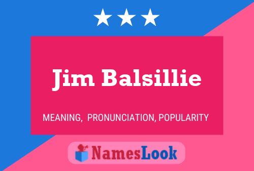 Jim Balsillie Namensposter