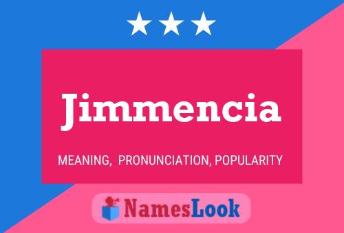 Jimmencia Namensposter