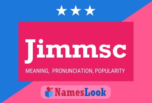 Jimmsc Namensposter