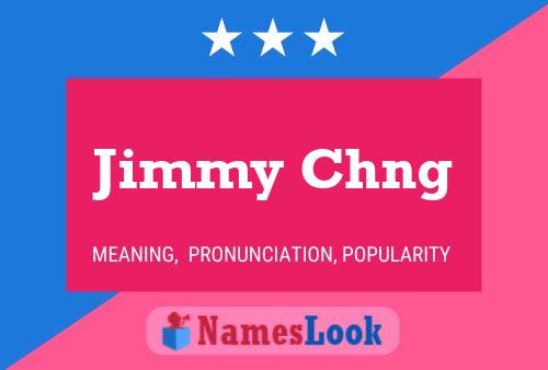 Jimmy Chng Namensposter