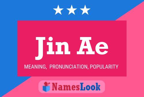 Jin Ae Namensposter