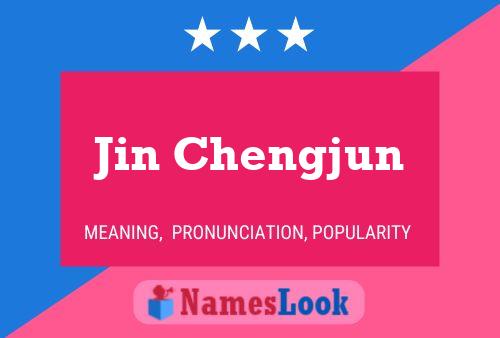 Jin Chengjun Namensposter