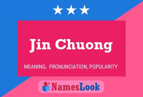 Jin Chuong Namensposter