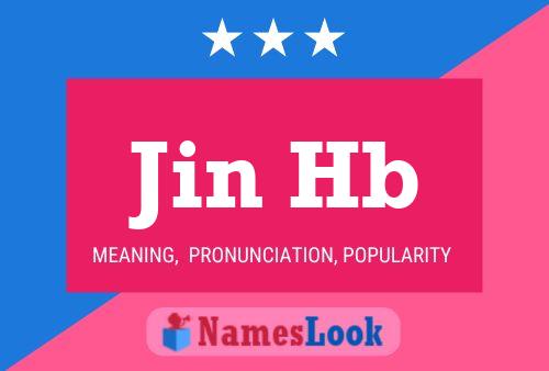 Jin Hb Namensposter