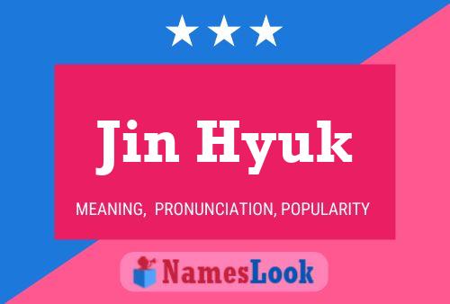 Jin Hyuk Namensposter