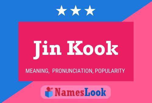 Jin Kook Namensposter