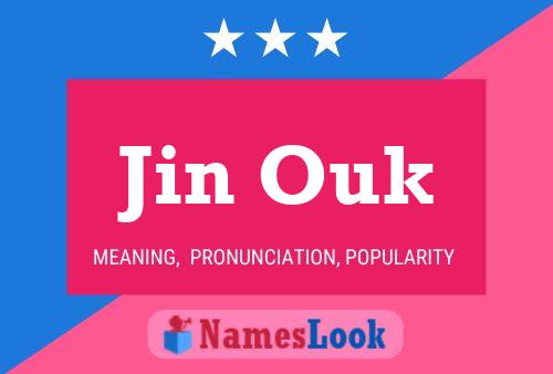 Jin Ouk Namensposter