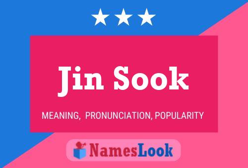 Jin Sook Namensposter