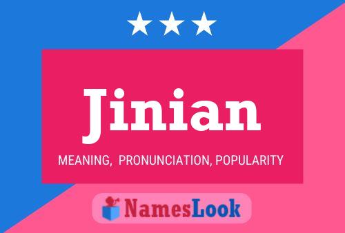 Jinian Namensposter