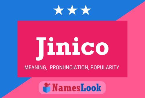 Jinico Namensposter