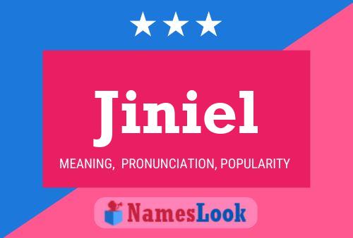 Jiniel Namensposter