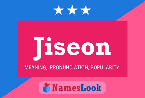 Jiseon Namensposter