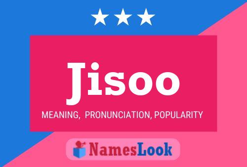 Jisoo Namensposter