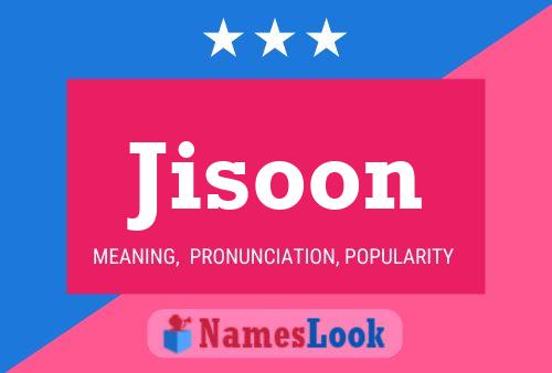 Jisoon Namensposter