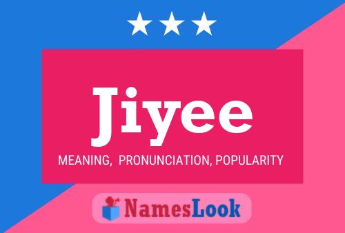 Jiyee Namensposter