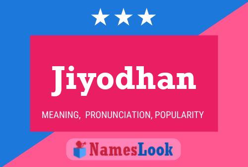 Jiyodhan Namensposter