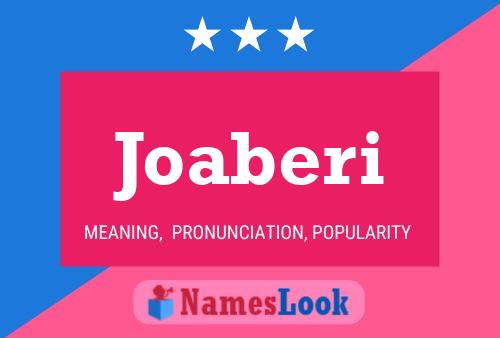 Joaberi Namensposter