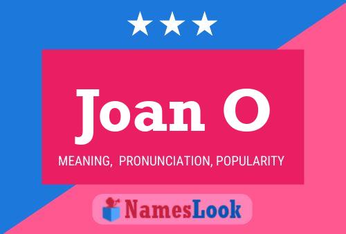 Joan O Namensposter