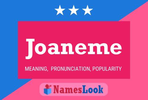 Joaneme Namensposter