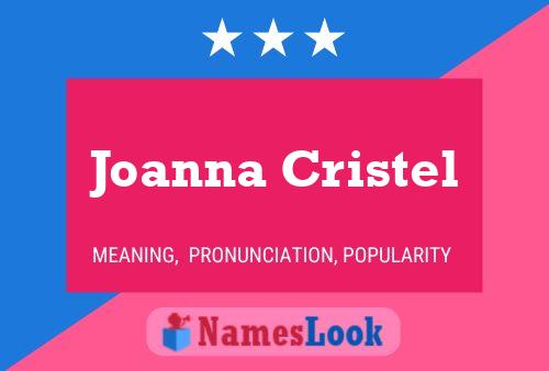 Joanna Cristel Namensposter