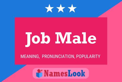 Job Male Namensposter