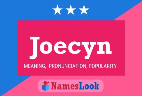 Joecyn Namensposter