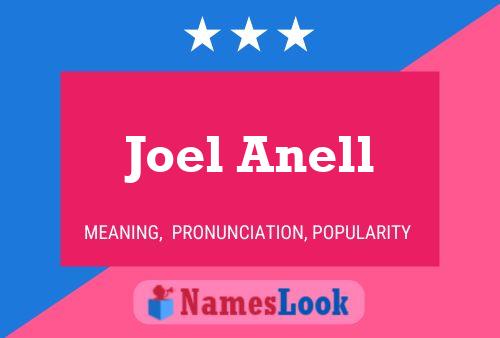 Joel Anell Namensposter